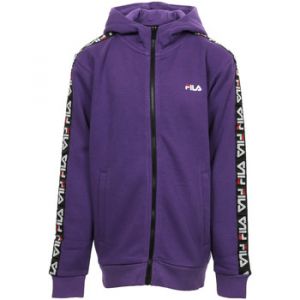 FILA Sweat-shirt enfant Adara Tape Zip Jacket Kids - Couleur 16 ans - Taille Violet