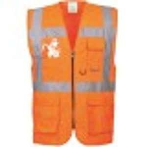 Portwest Gilet Haute Visibilité Executive-Berlin Orange 4XL