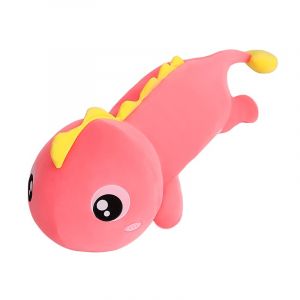 Dam Coussin extra doux et moelleux design dinosaure orange. 78 cm.