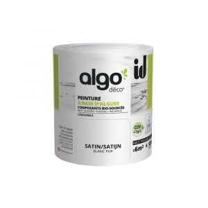 Peinture ID Algo Satin 500ml Blanc Pur