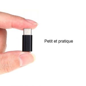 INECK Adaptateur USB-C vers Micro-USB (Compatible Samsung Galaxy S9/S9+)