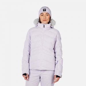 Rossignol Veste de ski isolante Staci pour femme avec fausse fourrure - Taille XS - Femmes