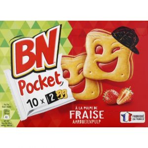 Bn pocket fraise 375 g
