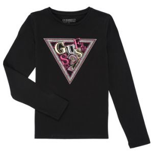 Guess T-shirt enfant LS T-SHIRT W/SEQUINS Noir - Taille 8 ans,14 ans