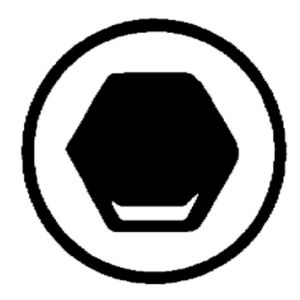 Metabo 1 embout six pans OC 5/ 89 mm