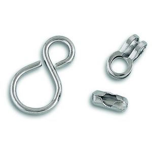 Image de Chape, clip et esse pour cha&icirc;ne boule Chapuis - Vendu par 5