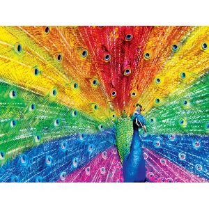 Master pieces Puzzle Peacock Delight