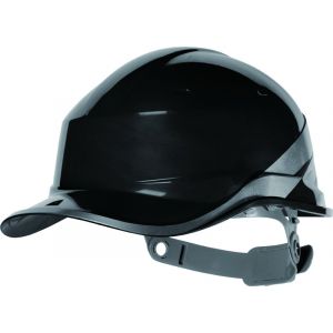 Image de Delta Plus CASQUE DE CHANTIER FORME CASQUETTE BASEBALL -DIAM5NO- Noir