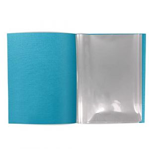 Image de Exacompta Prot&egrave;ge-documents couverture carte semi rigide Teksto 80 vues - A4 - Couleurs assorties - Lot de 12