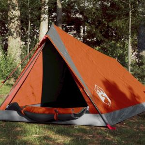 VidaXL Tente de camping 2 personnes 200x120x88/62 cm taffetas 185T