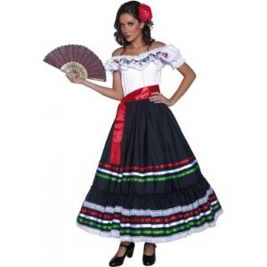 Déguisement de mexicaine (taille L)