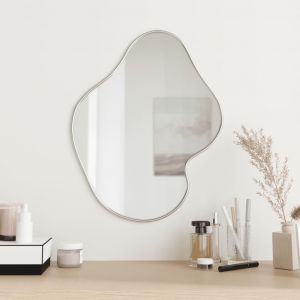 VidaXL Miroir mural Argenté 50x40 cm - Argent