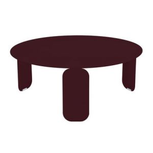 Image de Fermob Table Bebop ronde - B9 cerise noire - Ø 80 cm