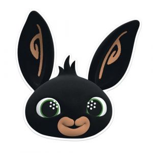 Star Cutouts SM421 Bing Bunny Masque facial en carton