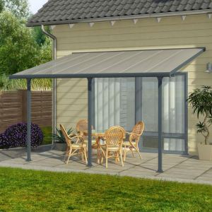 Image de Chalet et Jardin Toit Couv'Terrasse avancée 3 x 10 m - 28,6 m2