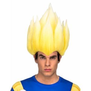 Perruque Vegeta Dragon Ball adulte Taille Unique