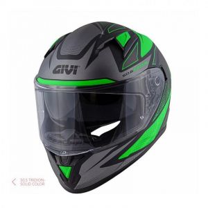 Givi Casque intégral 50.6 Stoccarda Follow noir mat/vert/titanium- 2X