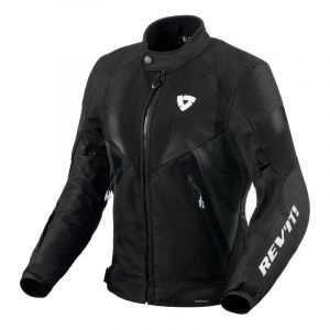 Rev it Blouson textile femme Revâ??It Control H2O Ladies black/anthracite- 42