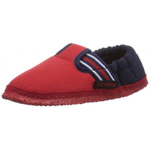 Image de Giesswein Aichach, Chaussons Doublé Chaud mixte enfant, Rouge (312 Feuer) 27 EU