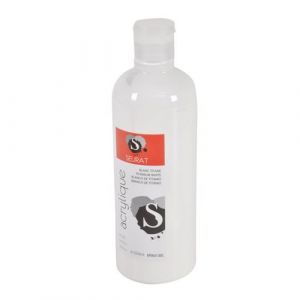 Image de Peinture Acrylique "Cézanne" 500ml Blanc Titane Prix