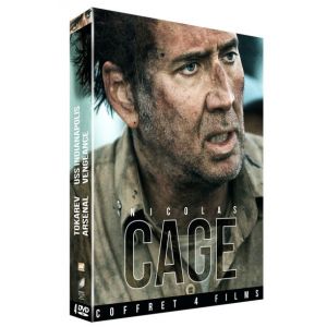 Image de Nicolas Cage - Coffret 4 films : Tokarev + USS Indianapolis + Arsenal + Vengeance [DVD]