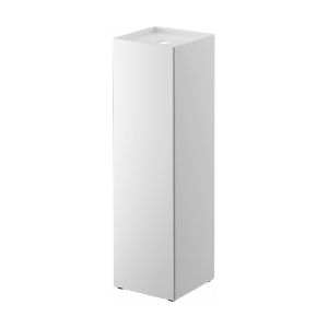 Image de Meuble de rangement minimaliste blanc pour papier toilette - Yamazaki