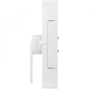 Abus Wintecto One FCA4100W 97255 Actionneur de fenêtre Intelligent avec Fonction Alarme, sans perçage, Blanc, Fermeture différente