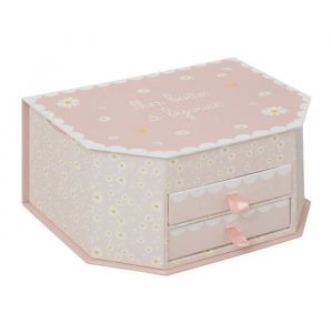 Image de Bo&icirc;te &agrave; bijoux enfants Lana 21x10cm rose - Atmosphera createur dinterieur
