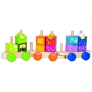 Image de Hape E0417 - Blocs Train Fantaisie