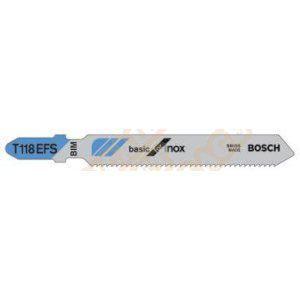 Image de Bosch T 118 EFS Lame de scie sauteuse Inox