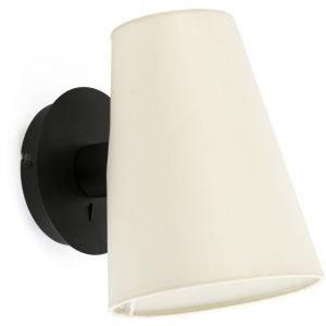 Faro LUPE Applique murale noire/beige