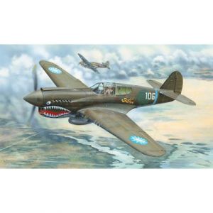 Image de Trumpeter Maquette avion : P-40E War Hawk