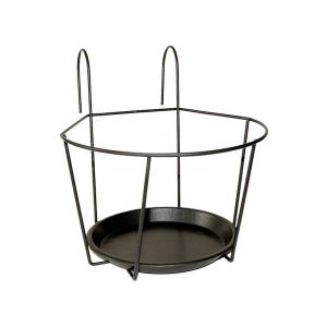 Image de Esschert design Support pot rond pour balcon 14 cm