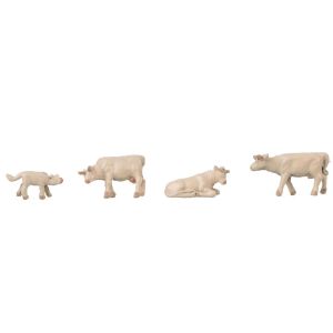 Faller Modélisme N : Lot de figurines avec minibruitage : vaches