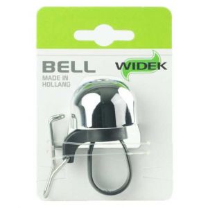 Cloche de vélo Widek Paperclip mini - argent (sur carte)