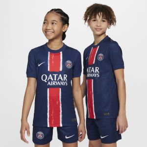 Nike Maillot de foot replica Dri-FIT Paris Saint-Germain 2024/25 Stadium Domicile pour ado - Bleu - Taille L - Unisex