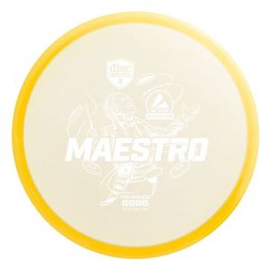 Disc golf active premium-line maestro mid-range jaune