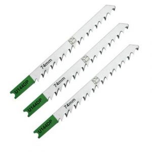 Universal 3 lames de scie sauteuse U droite grossière (précision) Bois