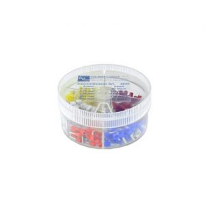 VOGT Verbindungstechnik Assortiment d'embouts simples 737035 0.5 mm² 2.5 mm² orange, blanc, jaune, rouge, bleu 400 pc(s)