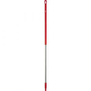 Vikan Hygiene 2939-4 Handle 150cm, red,ergonomic, stainless steel, ø31mm /5