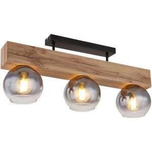 Globo Plafonnier Moitas - noir - m&eacute;tal - 15656-3D