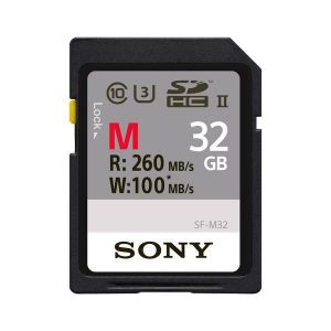 Image de Sony SF-M32/T - Carte mémoire SDXC Professional 32 Go Class 10 UHS-II