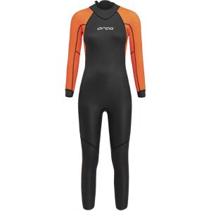 Orca Vitalis Openwater Hi Vis Wetsuit Women, noir/orange L Combinaisons néoprènes