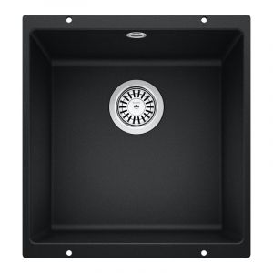 Blanco 526097 Rotan 400-U evier, Noir, 400 mm