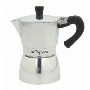 Tognana Grancucina Cafeti&egrave;re Moka, 1 Tasse, Mirror-Aluminium, Gris