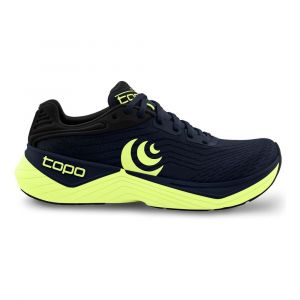 TOPO ATHLETIC Chaussure De Running Avec Stabilisateurs Hommes - Bleu Fonc&eacute;, Jaune Lemon, Pointure 44.5