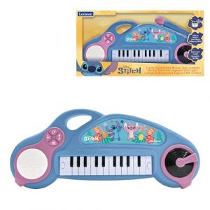 Image de Lexibook Ensemble Clavier électronique Disney Stitch, Microphone Inclus, 4 Effets sonores variés, 22 mélodies intégrées, Volume réglable, K704D