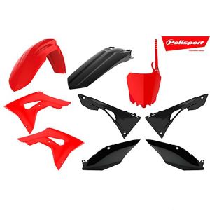 Polisport Mx Kit Honda Crf250f 18-20 Crf450r 17-20 One Size Red CR 04 / Black - Red CR 04 / Black - Taille One Size