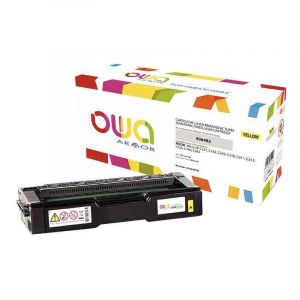 Image de Armor Toner Owa compatible Ricoh 406482 jaune pour imprimante laser