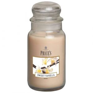 PRICE'S CANDLES - Sweet Vanilla scented candle in large jar Candele 1 pieces unisex